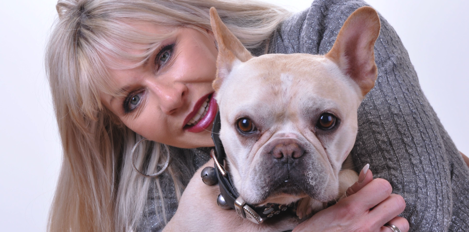 GlyMed+ founder with her puppy