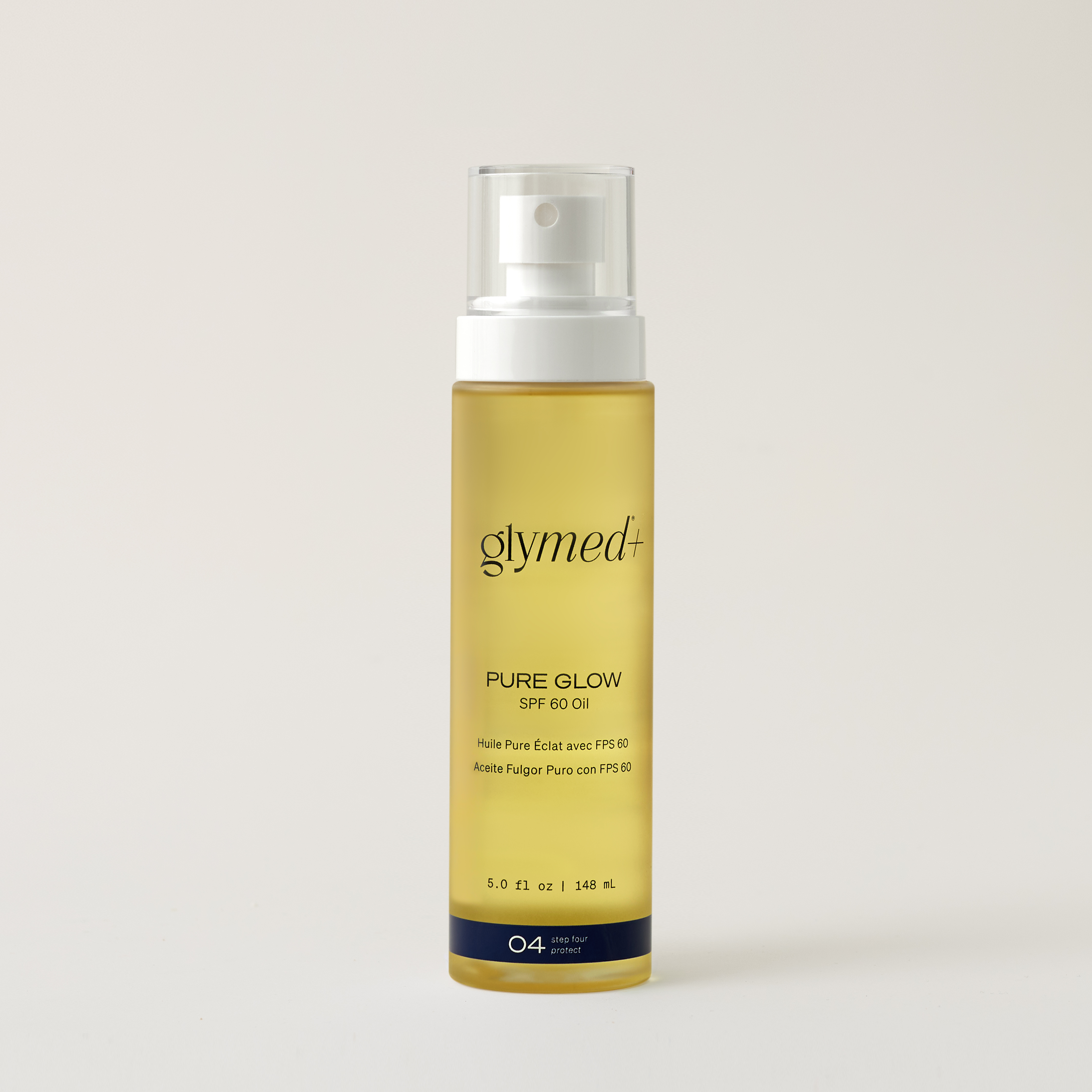 Pure Glow SPF 60 Oil bottle