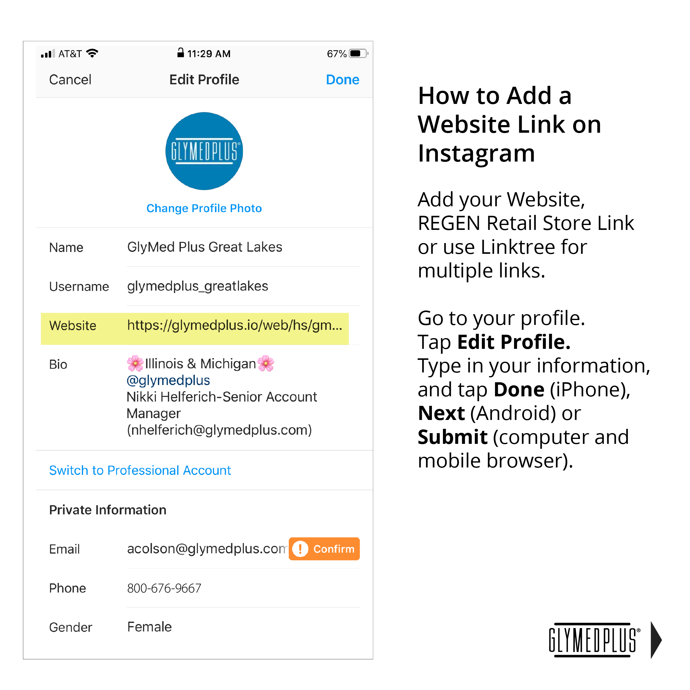 How to Add a Website Link on Instagram